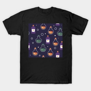 Poison Bottle Magic Halloween T-Shirt